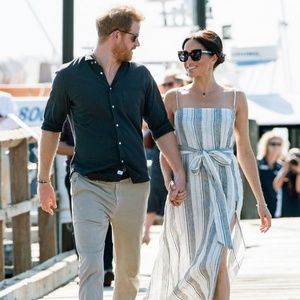 Reformation Pineapple Dress ASO Meghan Markle, S
